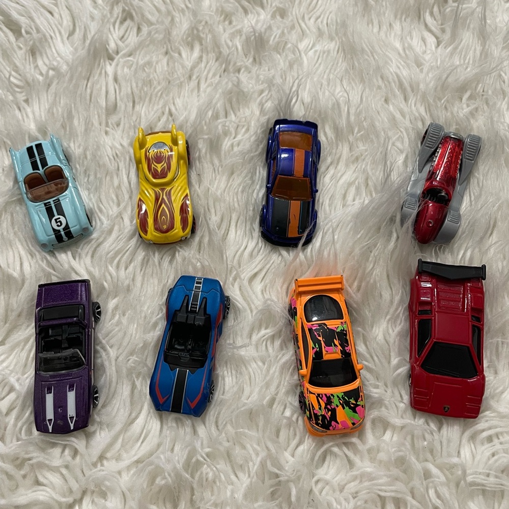 Assorted Colorful Toy Cars Set